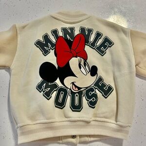 Zara Minnie Bomber Jacket